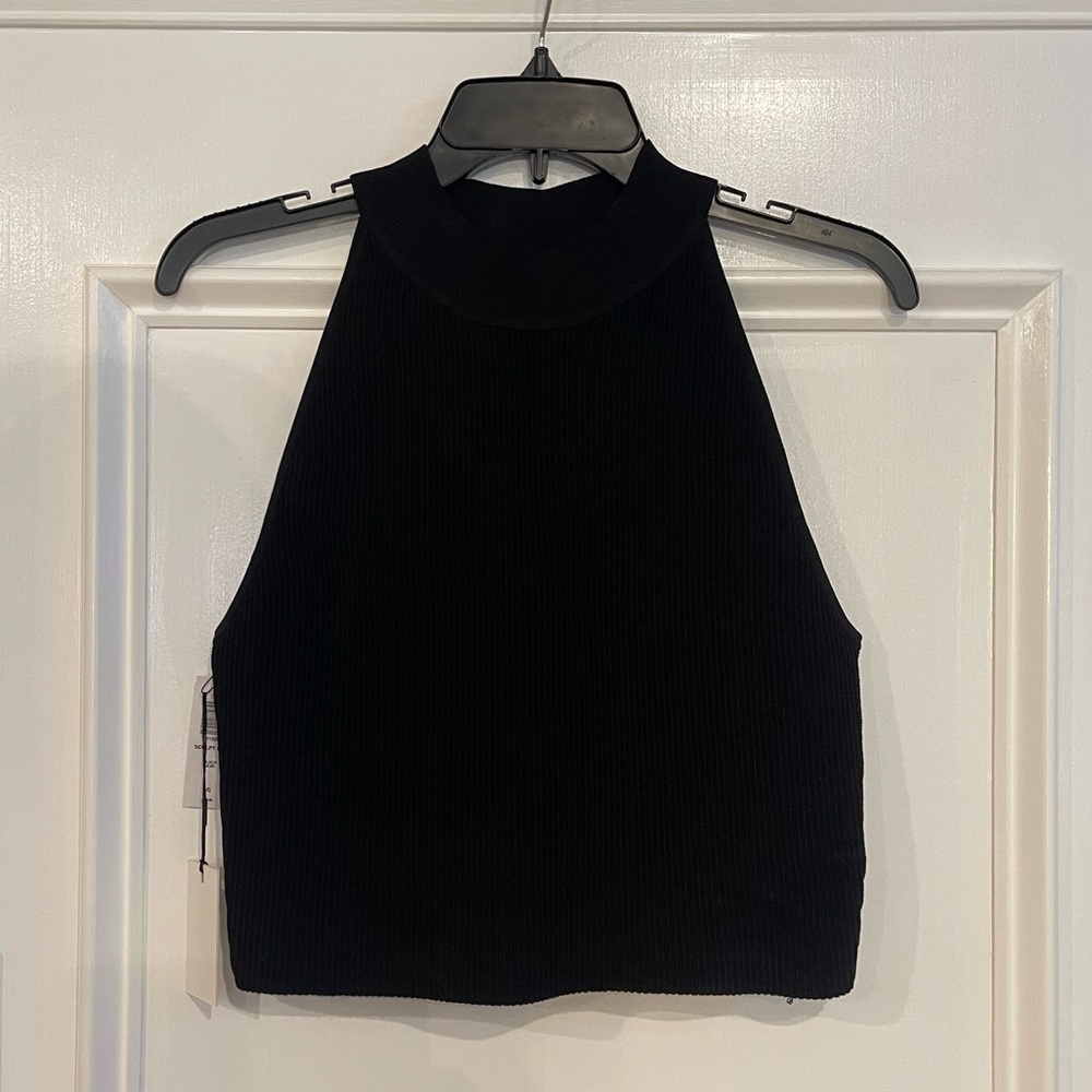 Aritzia Sculpt Knit Halter Top